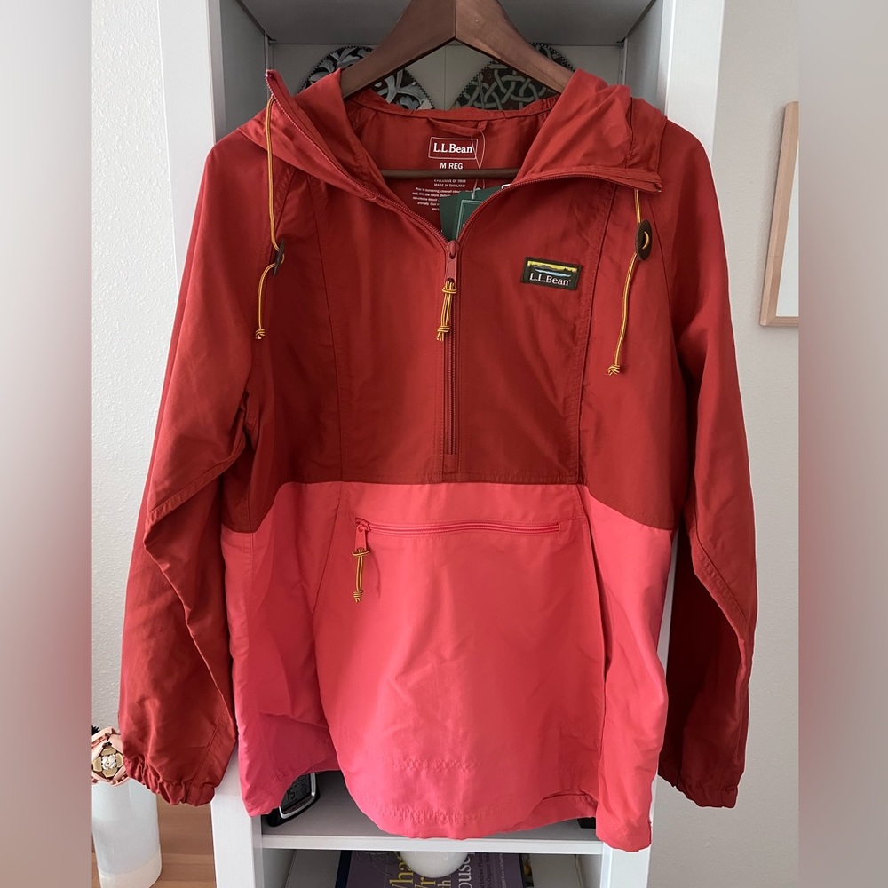 LL Bean Mountain Classic Anorak NWT